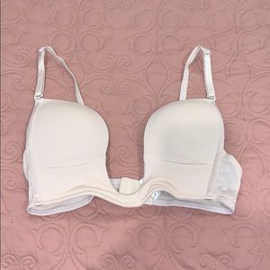 Nude bra for low-cut dress